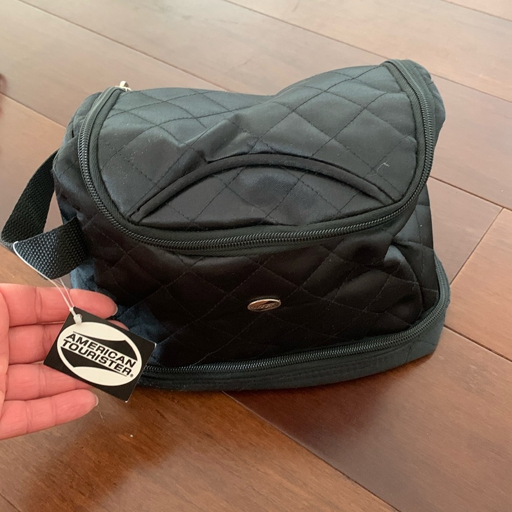 American tourism sexy, black travel case